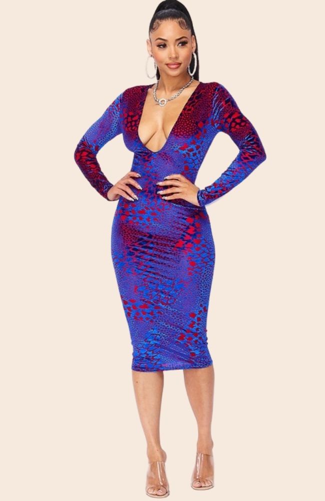 HOT TOPIC MIDI DRESS